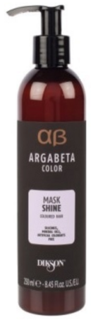 Маска для окрашенных волос с маслами черной смородины, виноградных косточек и сладкого миндаля - Dikson Argabeta Mask Shine